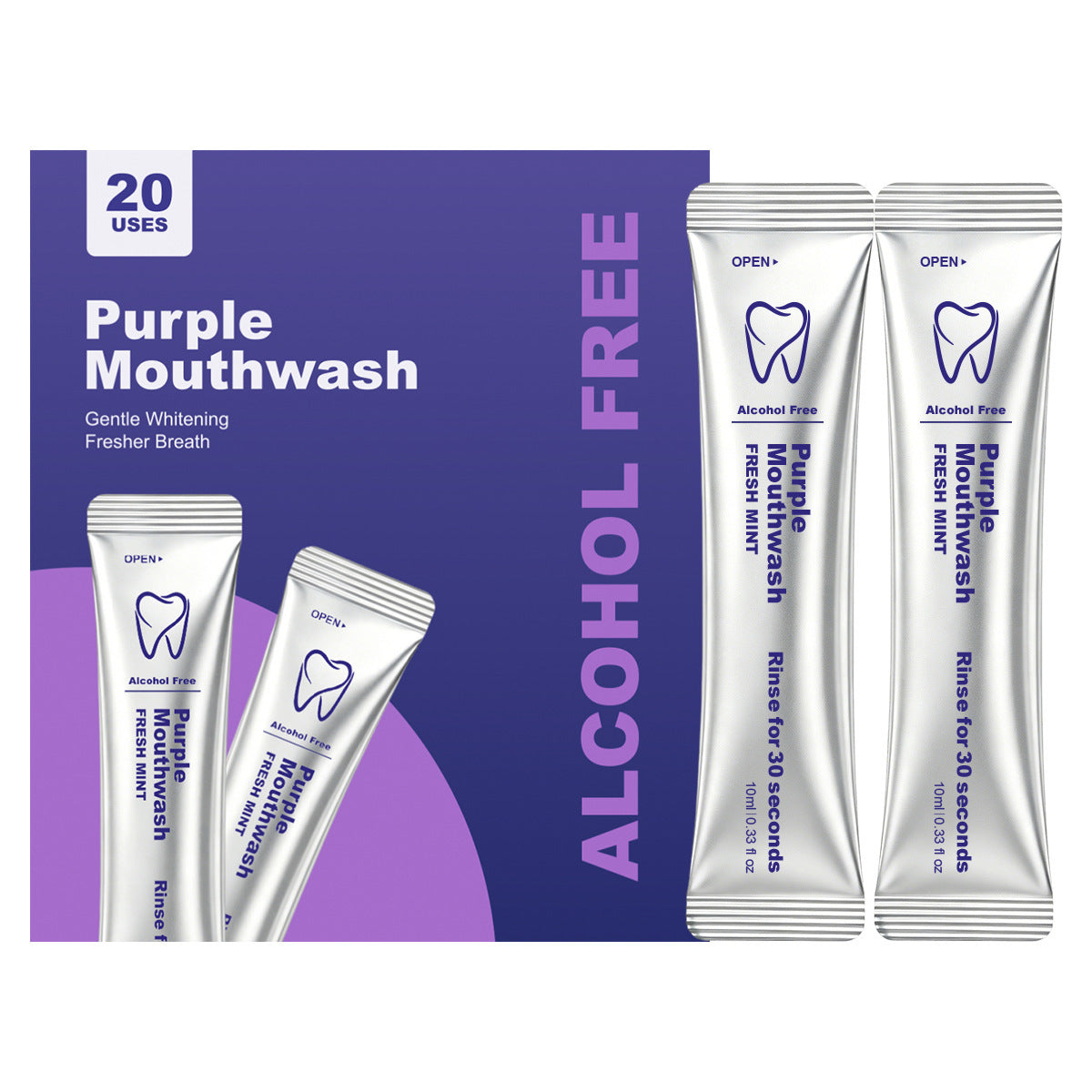 SmileLab™ Purple Mouthwash for Teeth Whitening