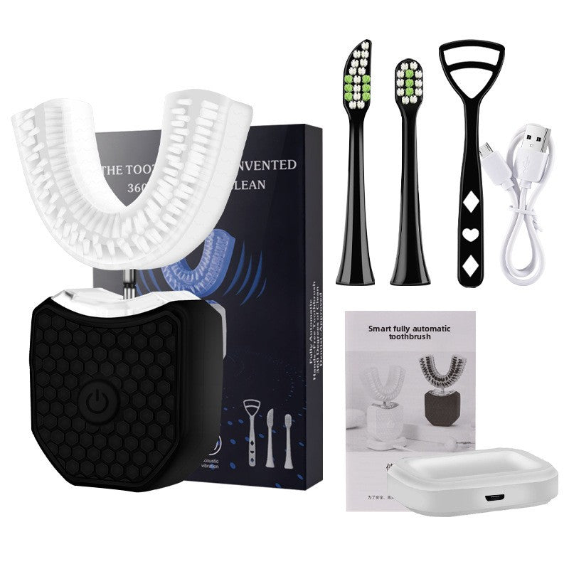 SmileLab™ adult U-shaped electric toothbrush Sonic whitening waterproof soft bristle braces